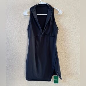 HALARA Black Sleeveless Mini Dress